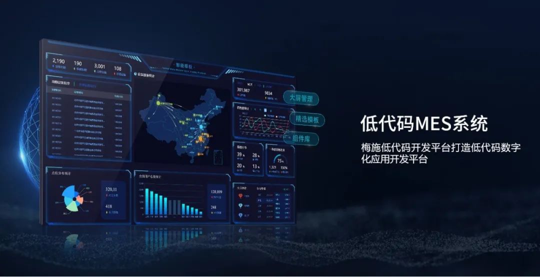 梅施低代码开发平台,快速搭建开源MES系统