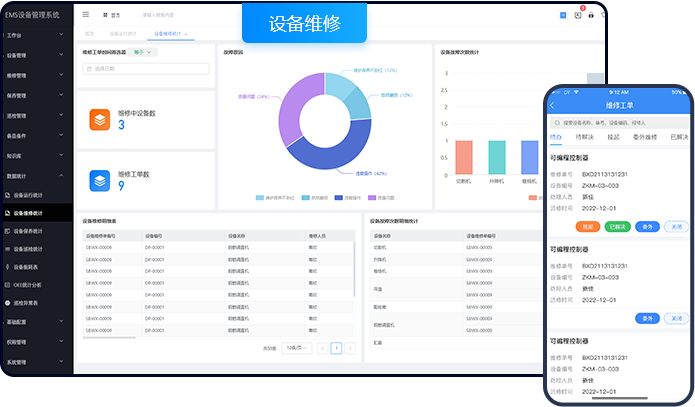 EIMS设备管理系统-全流程追溯-梅施科技